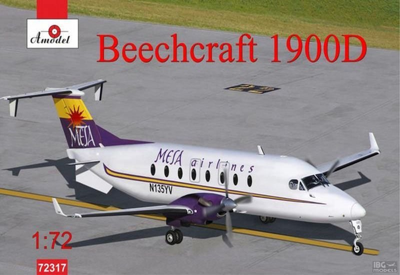 A-Model 72317 Beechcraft 1900D Mesa Airlines 1/72