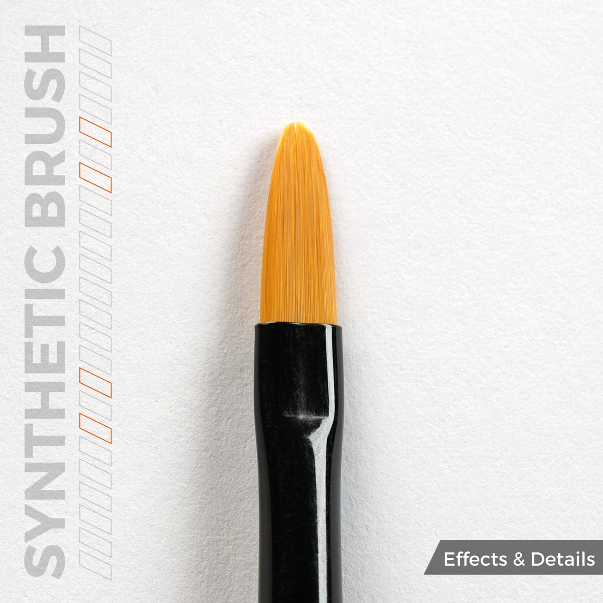 AK Interactive AKB015 AK SYNTHETIC BRUSH – FILBERT 4