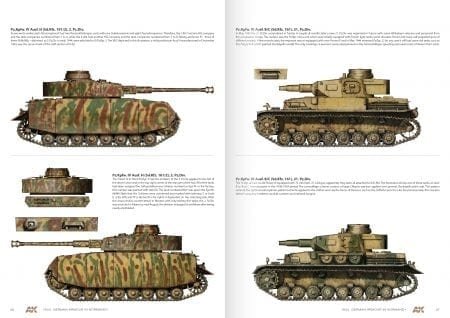 AK Interactive AK916 1944 GERMAN ARMOUR IN NORMANDY – CAMOUFLAGE PROFILE GUIDE – Bild 2