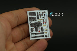 Quinta Studio QD32129 Hs 129B-2 3D-Printed &amp;amp; coloured Interior on decal paper ( Zoukei-Mura ) 1/32 – Bild 7
