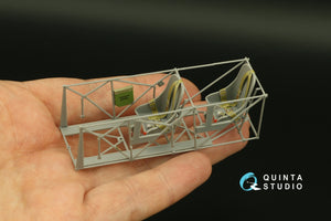 Quinta Studio QD32152 PT-13/N2S-2/5 Kaydet 3D-Printed &amp;amp; coloured Interior on decal paper (ICM) 1/32 – immagine 8