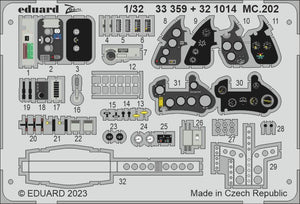 Eduard 33359 MC.202 1/32