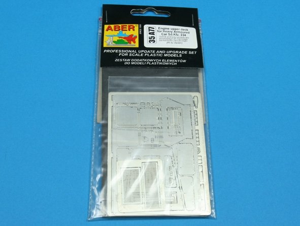 Aber 35A077 Pont supérieur du moteur pour voiture blindée lourde Sd. Kfz. 234 (1/35)  – image 3