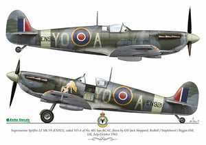 Décalcomanies Exito ED48003 Sexy Spitfires - Supermarine Spitfire LF Mk Vb - VIII - IXe 1/48 – image 3