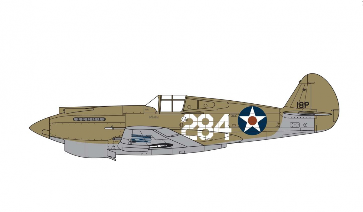 Maquette Airfix 01003B Curtiss P-40B Warhawk au 1/72 – image 2