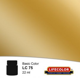 Lifecolor LC75 - FS17043 Or brillant 22 ml