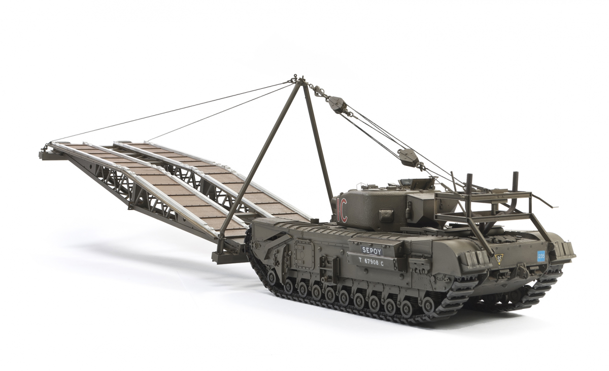 AFV Club 35342 Churchill MK.IV AVRE with SBG bridge 1/35 – Bild 2