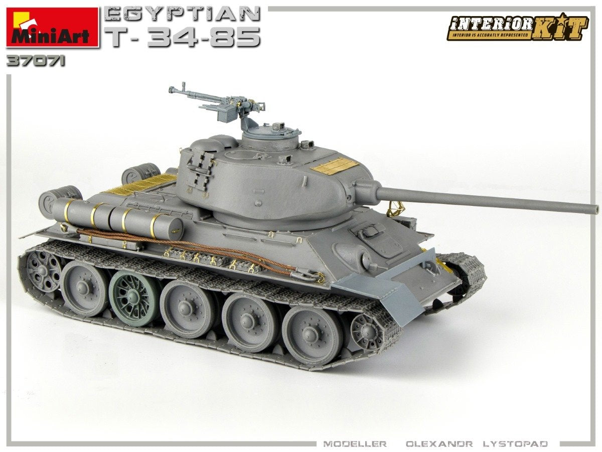 MiniArt 37071 EGYPTIAN T-34/85. INTERIOR KIT 1/35 – immagine 4