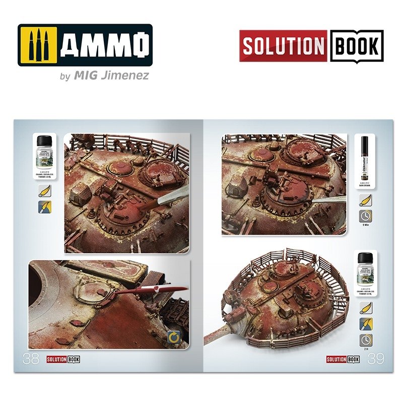 AMMO of Mig Jimenez 7719 SOLUTION BOX - Realistic Rust – zdjęcie 6
