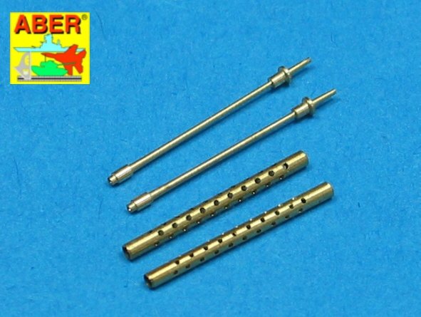 Aber A48 017 Set of 2 cal .50 (12,7mm) standard barrels for U.S. aircraft machine guns Browning M2 1/48 – Bild 2