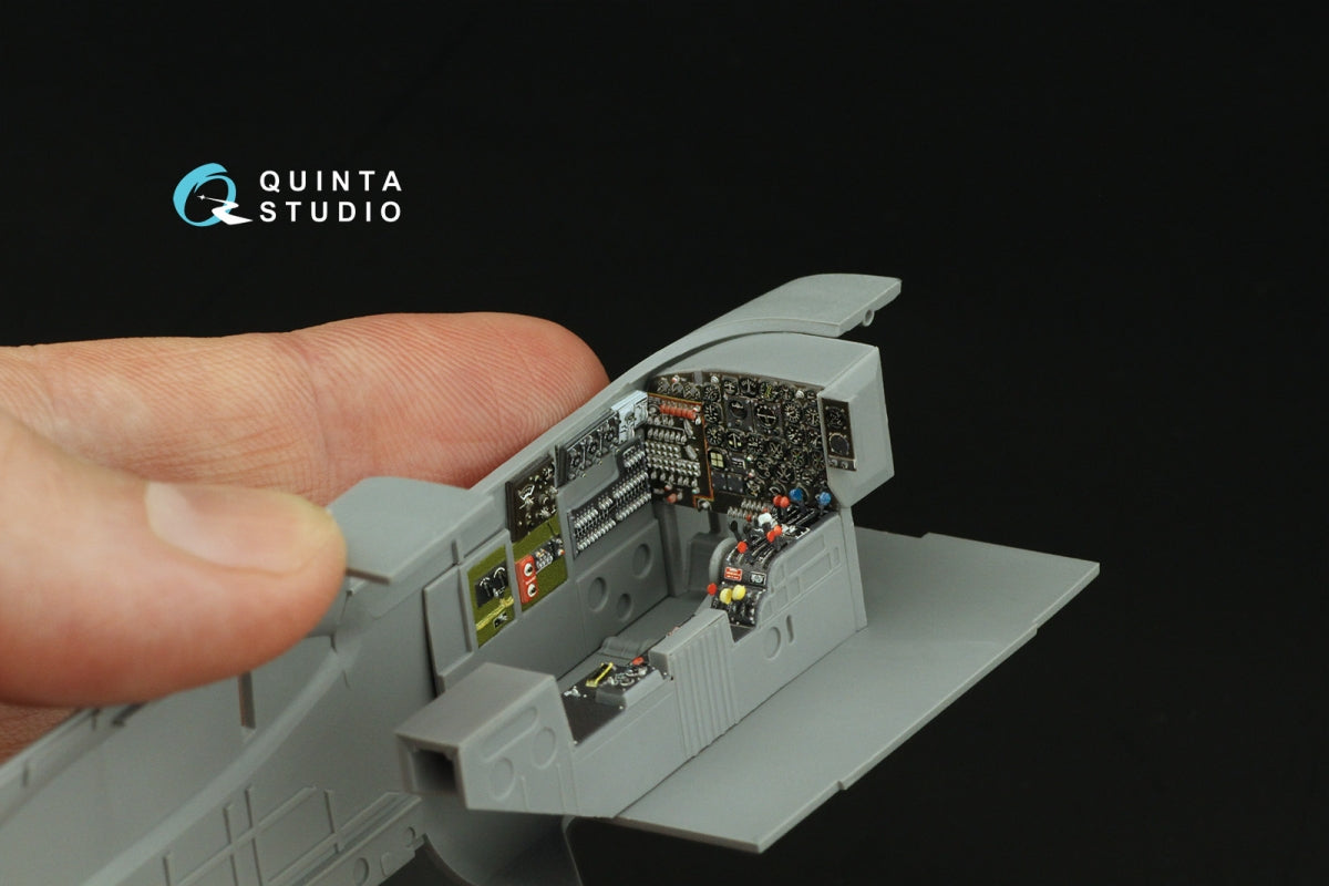Quinta Studio QD48501 A-26C Invader 3D-Printed &amp;amp; coloured Interior on decal paper (ICM) 1/48 – imagen 14