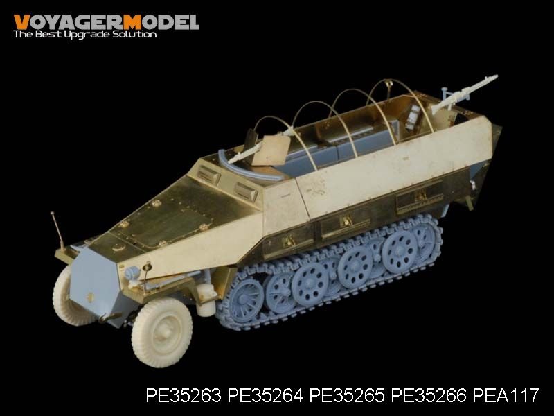Voyager Model PE35266 WWII German Sd.Kfz.251 Ausf.D Floor (For DRAGON Kit) 1/35 – Bild 2