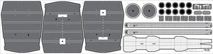 Pontos 22002F1 USS BB-63 Missouri 1945 Detail Up Set (Without wooden deck) 1/200 – Bild 23
