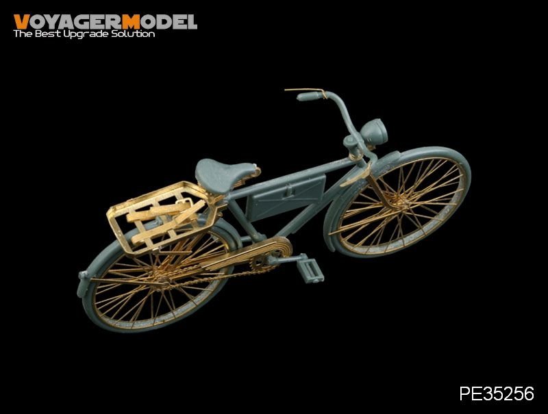 Voyager Model PE35256 WWII German Bicycle for TAMIYA 35240 1/35 – immagine 3