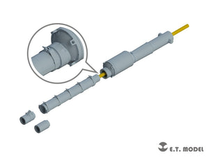 E.T. Model P35-335 Israeli 120mm Smoothbore Gun (IMI MG253) 1/35 – zdjęcie 2