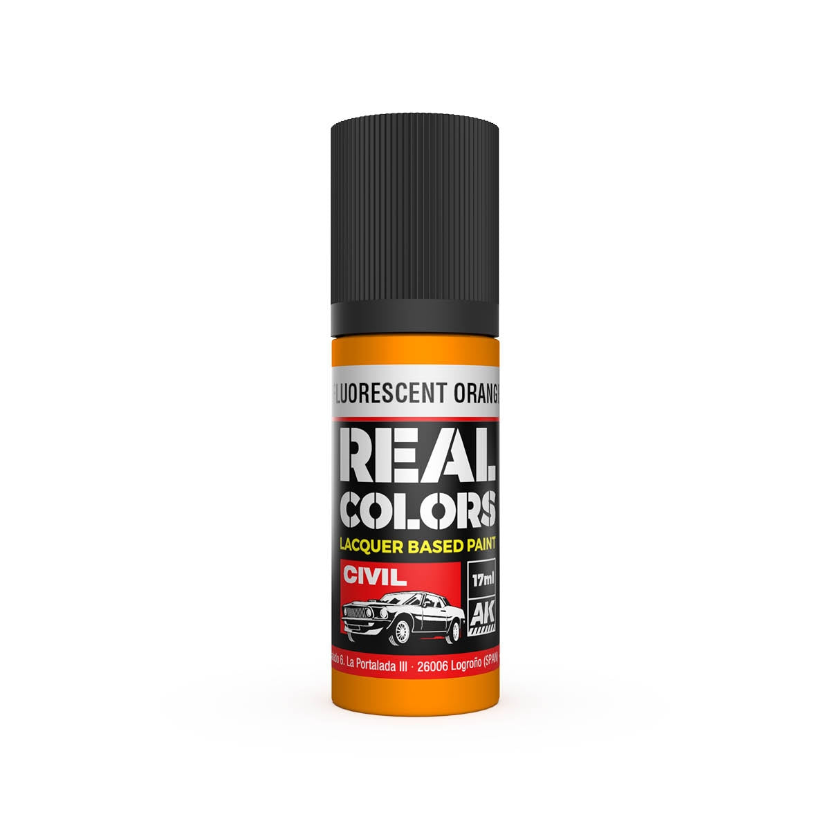 AK Interactive RC838 Fluorescent Orange 17 ml – Bild 2