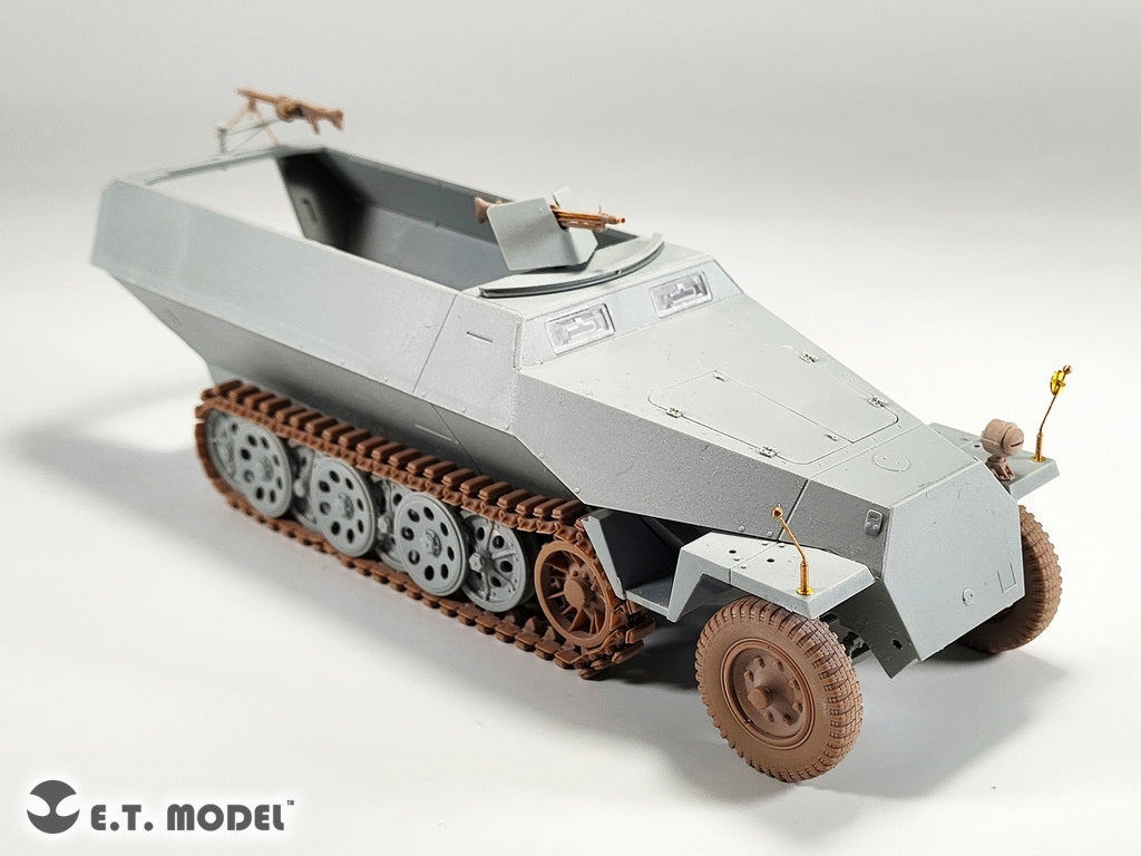 E.T. Model P35-406 WWII German Sd.kfz.251/Sd.kfz.11 Track links &amp;amp; Sprockets Late 3d Printed 1/35 – immagine 9