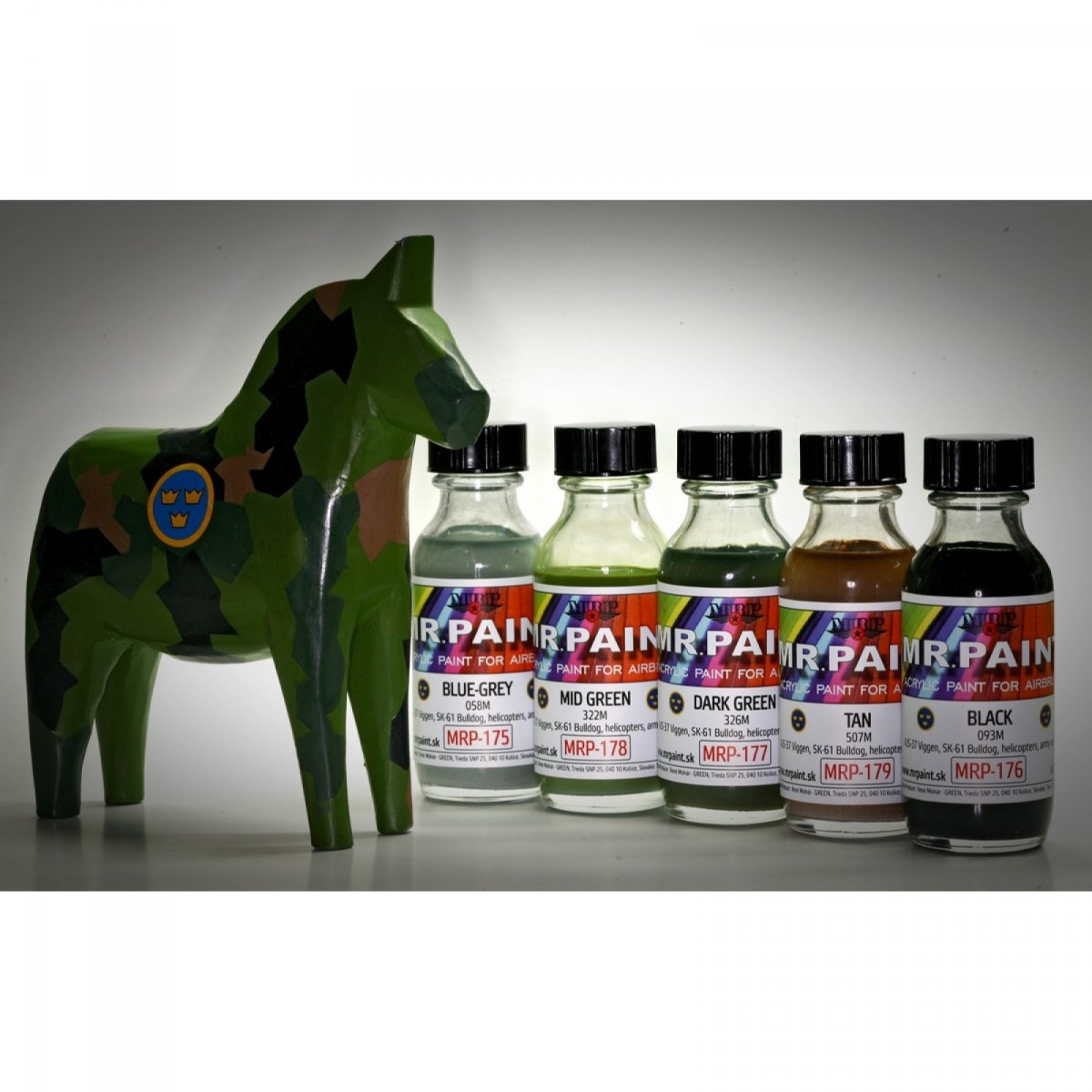MR. Paint MRP-177 DARK GREEN 326M 30ml – imagen 2