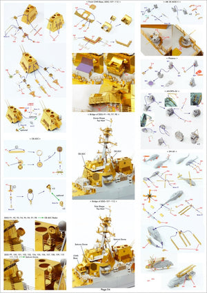Pontos 35028F1 USS DDG-92 Momsen Flight IIa Detail Up Set 1/350 – imagen 14