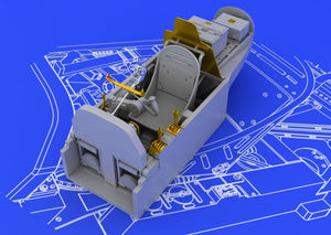 Eduard 648259 P-38J cockpit ACADEMY 1/48