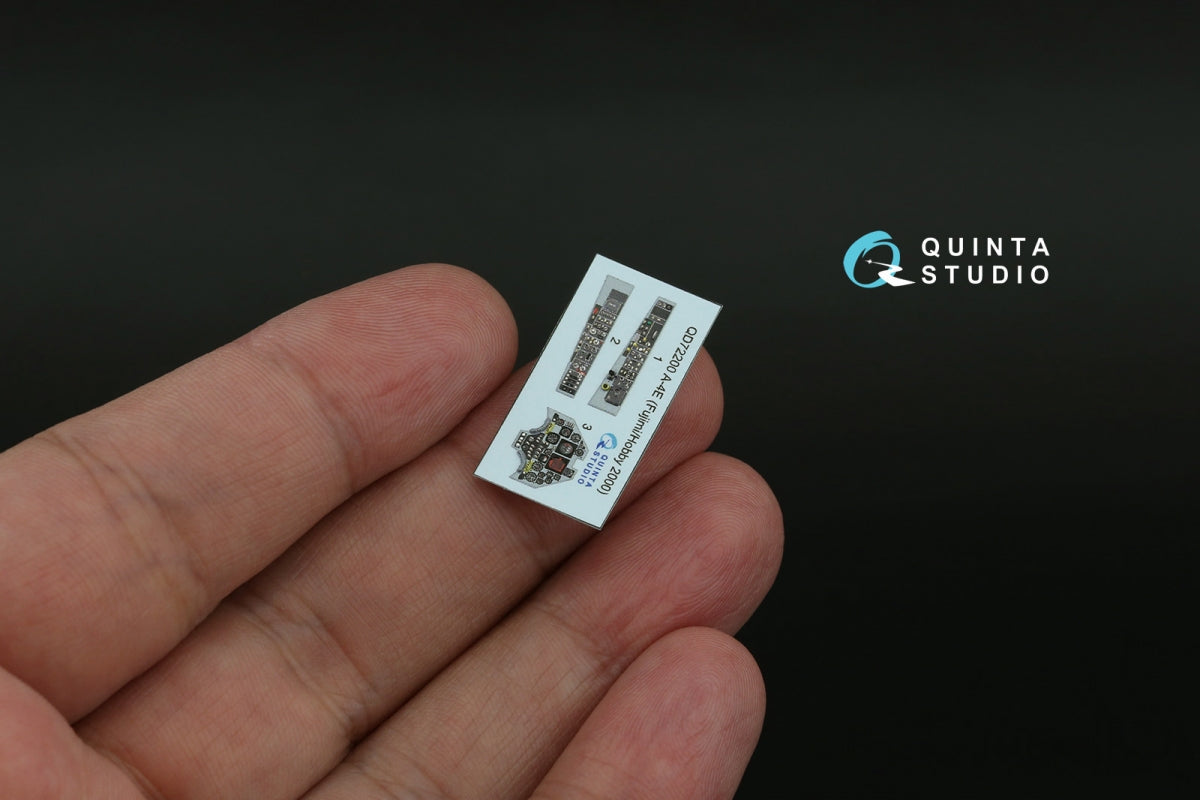 Quinta Studio QD72200 A-4E 3D-Printed &amp;amp; coloured Interior on decal paper (Fujimi/Hobby 2000) 1/72 – imagen 4