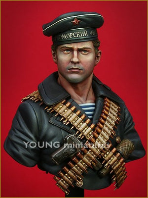Young Miniatures YM1821 The Black Devil The Soviet Naval Infantry in the WW2 1/10 – imagen 8