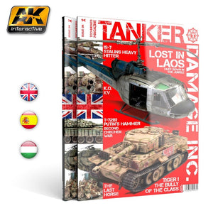 AK Interactive AK4820 TANKER 04: DAMAGE INC. (English)