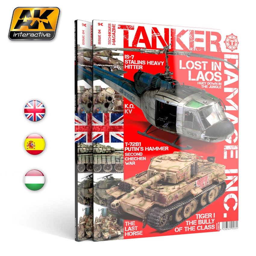 AK Interactive AK4820 TANKER 04: DAMAGE INC. (English)