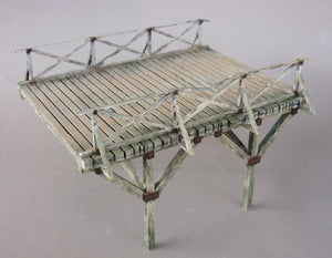 RT-Diorama 35546 Wooden bridge 1/35 – immagine 5