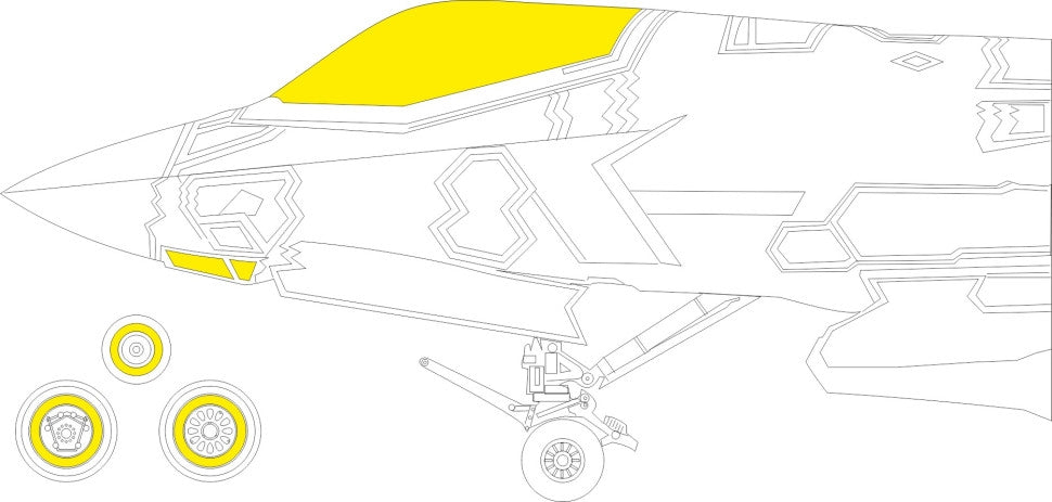 Eduard BIG72184 F-35B detail set Tamiya 1/72 – Bild 8