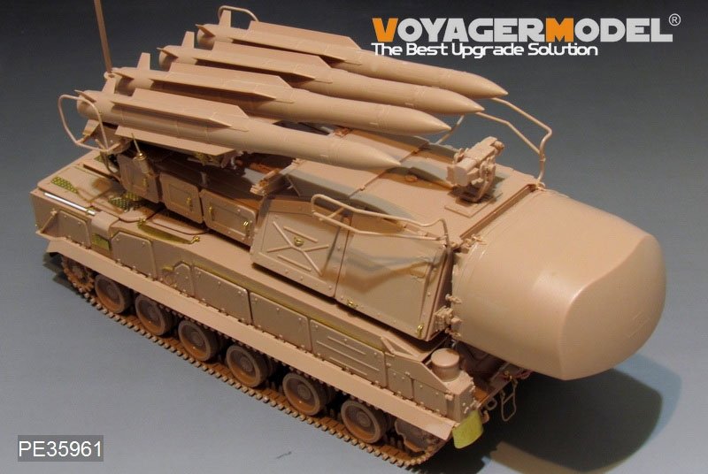 Kit de modernisation Voyager Model PE35961 pour système de missiles de défense aérienne russe moderne 9K37M1 BUK, compatible avec le modèle MENG SS-014 au 1/35 – image 2