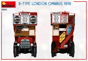 MiniArt 38031 B-TYPE LONDON OMNIBUS 1919 1/35 – imagen 12