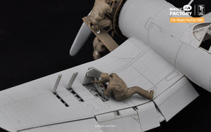 Magic Factory 7507 US WWII Ground Service Crew Set 1/48 – imagen 6