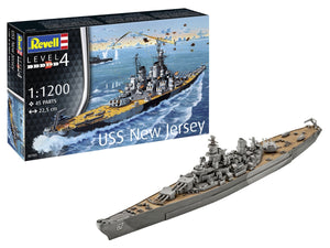 Revell 05183 USS New Jersey 1/1200 – zdjęcie 2