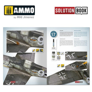 Ammo of Mig 6526 How to Paint WWII Luftwaffe Mid War Aircraft SOLUTION BOOK – imagen 6