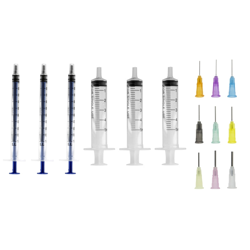 Modelcraft POL1015 15pc Syringe &amp; Applicator Set
