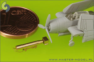 Master SM-350-073 USN Airborne torpedoes Mark 13 (22.4in) with trolleys - improved type (10 pcs) – Bild 3
