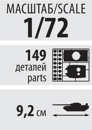 Zvezda 5070 KV-1 Soviet Heavy Tank WW II 1/72 – imagen 9