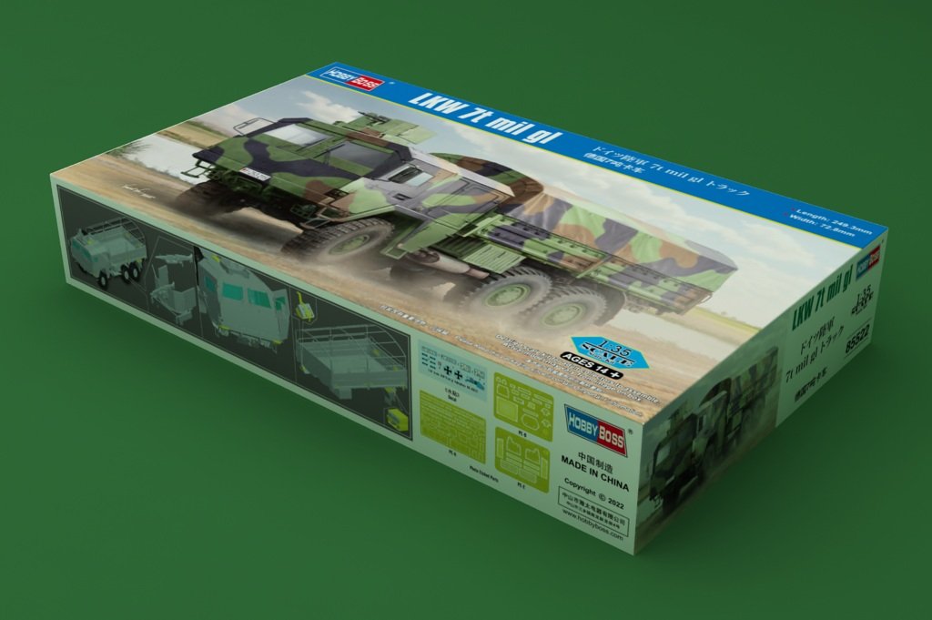 Hobby Boss 85522 LKW 7t mil gl 1/35 – imagen 2