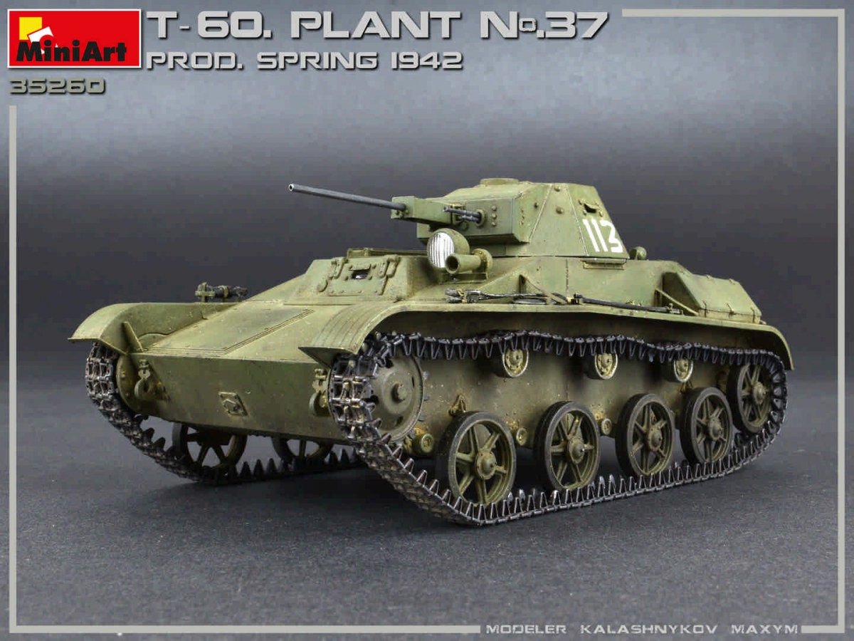 MiniArt 35260 T-60 PLANT N.37, SVERDLOVSK PROD. SPRING 1942. INTERIOR KIT 1/35 – Bild 6