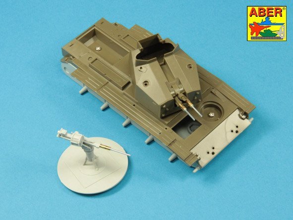 Aber 48L-33 Barrel for 20mm Oerlikon Anti-aircraft Gun 1/48 – imagen 10