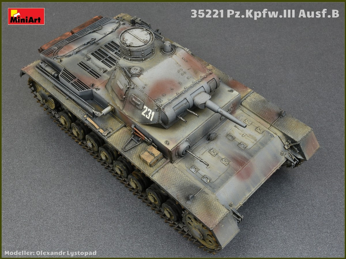 MiniArt 35221 Pz.Kpfw.III Ausf.B w/Crew 1/35 – Bild 6