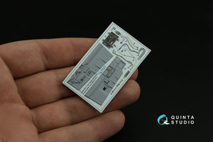 Quinta Studio QD32180 F-104S 3D-Printed coloured Interior on decal paper (Italeri) 1/32 – imagen 6