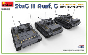 Mini Art 35362 StuG III Ausf. G FEB 1943 ALKETT PROD. WITH WINTERKETTEN 1/35 – zdjęcie 6