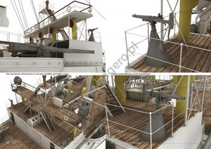 Kagero 16008 Protected cruiser Varyag EN – immagine 4