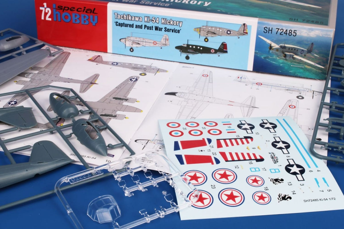 Special Hobby 72485 Tachikawa Ki-54 Hickory &amp;#39;Captured And Post War Service&amp;#39; 1/72 – imagen 9