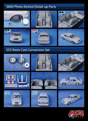 KA Models KE-24039 Mercedes BENZ S600 PIÈCE DE DÉTAIL EN PHOTODÉCRÉATION 1/24 – image 2