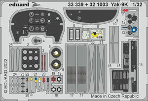 Eduard 33339 Yak-9K ICM 1/32