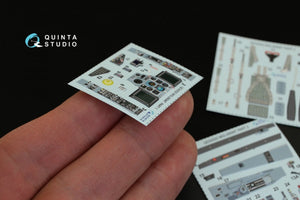 Quinta Studio QD32022 MiG-29SMT 3D-Printed &amp;amp; coloured Interior on decal paper (for Trumpeter kit) 1/32 – imagen 4