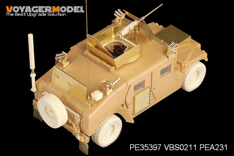 Voyager Model PE35397 Modern USMC HUMVEE M1114 w/CIP/smoke discharge for Bronco 35080 1/35 – imagen 19